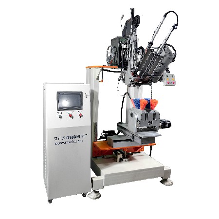 四軸弧形掃把高速植毛機